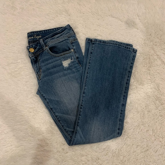 American Eagle Outfitters Denim - American Eagle Boot Cut Ripped Jeans